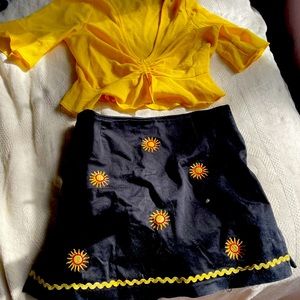 Cute Skirt set